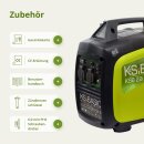 Könner & Söhnen Benzin-Inverter-Stromerzeuger 3000 W 230 V KSB 33i S