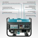 Könner & Söhnen Gasoline Generator 2500 W 230 V KS 2900