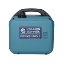 Könner & Söhnen Benzin-Inverter-Stromerzeuger 1900 W 230 V KS 1900i S
