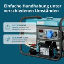 Könner & Söhnen Benzin-/LPG-Stromerzeuger 7500 W 230 V KS 10000E G