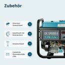 Könner & Söhnen Benzin-/LPG-Stromerzeuger 7500 W 230 V KS 10000E G