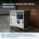 Könner & Söhnen Diesel Generator 6000 W / 8.75 kVA 230/400 V KS 9200HDES-1/3 ATSR Euro 5