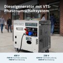 Könner & Söhnen Diesel-Stromerzeuger 6000 W...