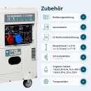 Könner & Söhnen Diesel-Stromerzeuger 6000 W / 8,75 kVA 230/400 V KS 9200HDES-1/3 ATSR Euro 5