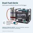 Könner & Söhnen Benzin-/LPG-Inverter-Stromerzeuger 4200 W 230 V KS 4500iG