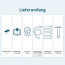 Könner & Söhnen Benzin-/LPG-Stromerzeuger 5000 W 230 V KS 7000E G
