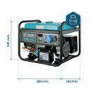 Könner & Söhnen Gasoline/LPG Generator 5000 W 230 V KS 7000E G
