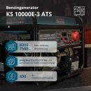 Könner & Söhnen Benzin-Stromerzeuger 9,38...