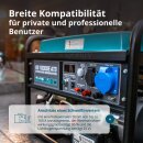 Könner & Söhnen Gasoline Generator 7500 W 230 V KS 10000E ATS