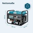 Könner & Söhnen Benzin-Stromerzeuger 2600 W 230 V KS 3000E