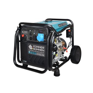 Könner & Söhnen Benzin-Inverter-Stromerzeuger 8000 W 230 V KS 8100iE ATSR