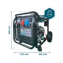 Könner & Söhnen Benzin-Inverter-Stromerzeuger 8000 W / 8 kVA 230/400 V KS 8100iE 1/3 ATSR