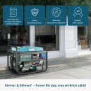 Könner & Söhnen Benzin-Stromerzeuger 5000 W 230 V KS 7000E ATS