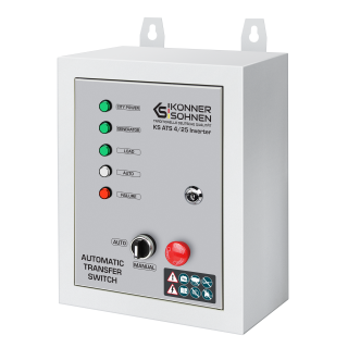 Könner & Söhnen ATS Automatic Transfer Switch 230/400 V KS ATS 4/25 Inverter
