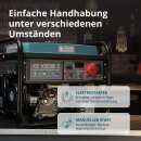 Könner & Söhnen Benzin-Stromerzeuger 9,38 kVA 400 V KS 10000E-3