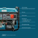 Könner & Söhnen Benzin-Stromerzeuger 9,38 kVA 400 V KS 10000E-3