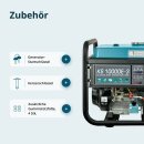 Könner & Söhnen Benzin-Stromerzeuger 9,38 kVA 400 V KS 10000E-3