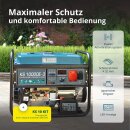 Könner & Söhnen Benzin-Stromerzeuger 9,38 kVA 400 V KS 10000E-3