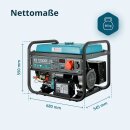 Könner & Söhnen Benzin-Stromerzeuger 9,38 kVA 400 V KS 10000E-3