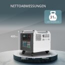Könner & Söhnen LiFePO4-Powerstation 2500 W 2560 Wh KS 2500PS