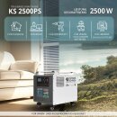 Könner & Söhnen LiFePO4-Powerstation 2500 W...