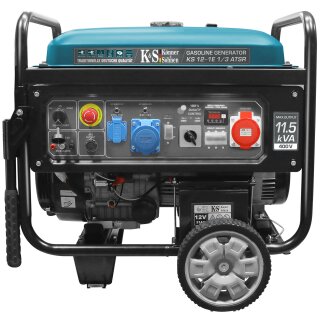 Könner & Söhnen Gasoline Generator 8000 W / 11.25 kVA 230/400 V KS 12-1E 1/3 ATSR