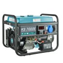 Könner & Söhnen Benzin-Stromerzeuger 5000 W 230 V KS 7000E