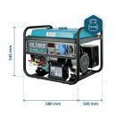 Könner & Söhnen Benzin-Stromerzeuger 5000 W 230 V KS 7000E