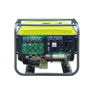 Könner & Söhnen Benzin-Stromerzeuger 5000 W 230 V KSB 6500C