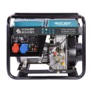 Könner & Söhnen Diesel-Stromerzeuger 5000 W...