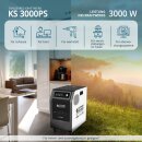 Könner & Söhnen LiFePO4-Powerstation 3000 W...