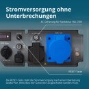 Könner & Söhnen Benzin-Inverter-Stromerzeuger 6000 W 230 V KS 6500iE
