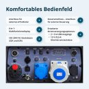Könner & Söhnen Benzin-Inverter-Stromerzeuger 9000 W 230 V KS 9500iE S ATSR