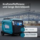 Könner & Söhnen Benzin-Inverter-Stromerzeuger 9000 W 230 V KS 9500iE S ATSR