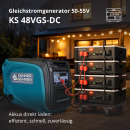 Könner & Söhnen Benzin-Gleichstromgenerator...