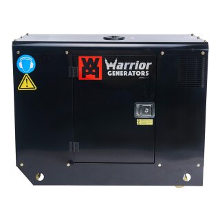 warrior 13,75 kVa diesel generator emergency generator 400v 230v eu