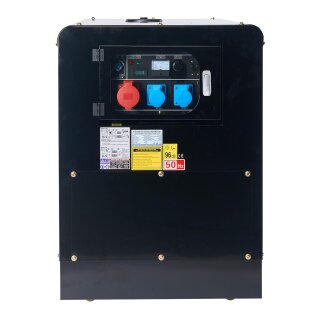 WARRIOR 12.5 KVA SILENT DIESEL GENERATOR 3 PHASE
