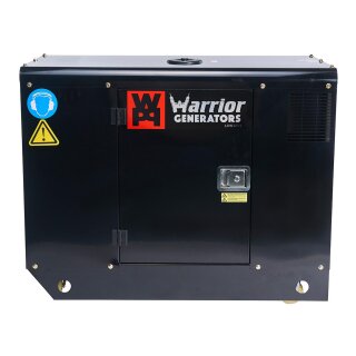 WARRIOR 13,75 kVa Diesel Generator Notstromaggregat Stromerzeuger 400V 230V EU