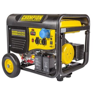 CHAMPION 5500 WATT PETROL GENERATOR WITH REMOTE START (220V EURO)