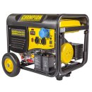 Champion 6250 watt gasoline generator emergency generator with radio start 230v eu
